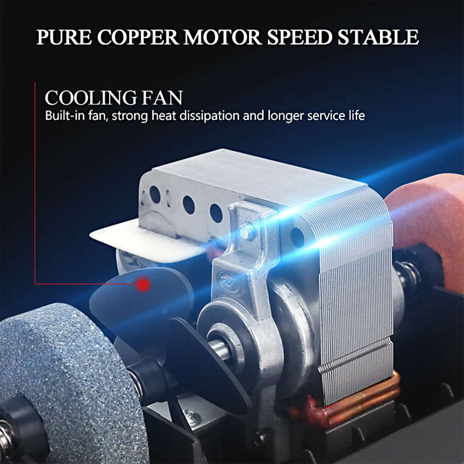 전기 칼 숫돌 자동 컷 숫돌 15도 베벨 거친 및 미세한 홈 칼 가위 주방 커터 그라인더