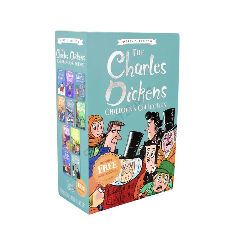 10-книг-the-charles-dickens-От-7-до-10-лет-Детские-Оригинальные-английские-книжки-для-детей