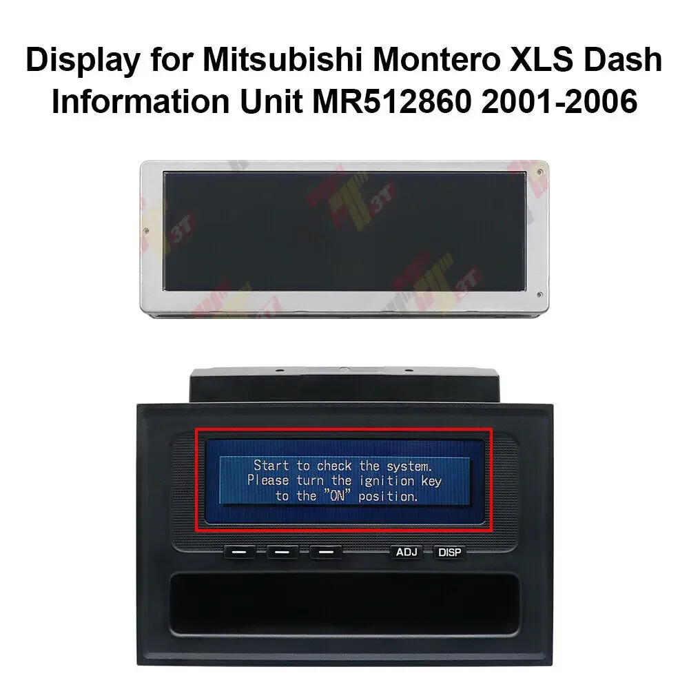 

ЖК-дисплей для приборной панели Mitsubishi Montero XLS Dash Unit MR512860 2001-2006