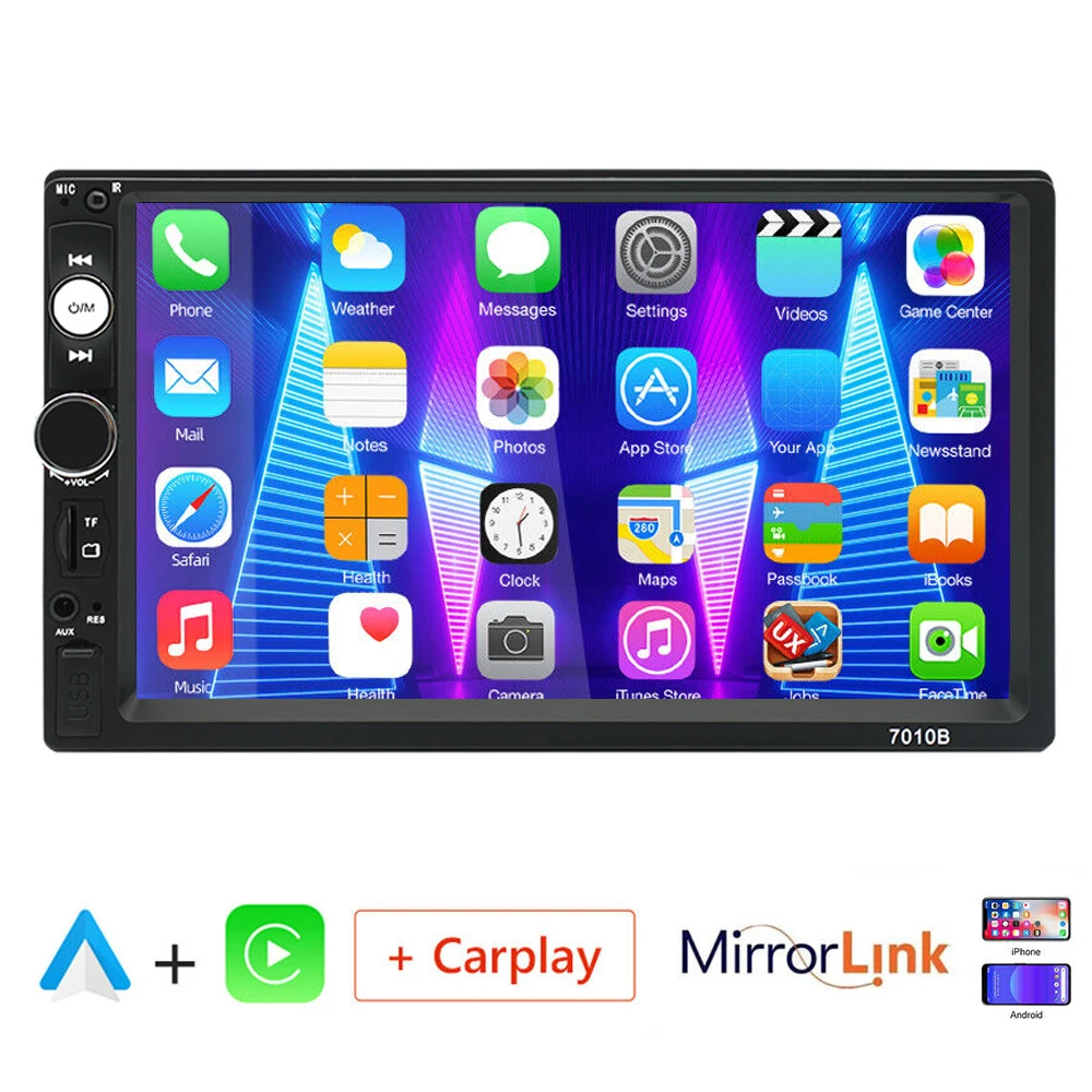 

2 din Car Radio 7" HD Autoradio Multimedia Player 2DIN Touch Screen Auto audio Car Stereo CarPlay MP5 Bluetooth USB TF FM Camera