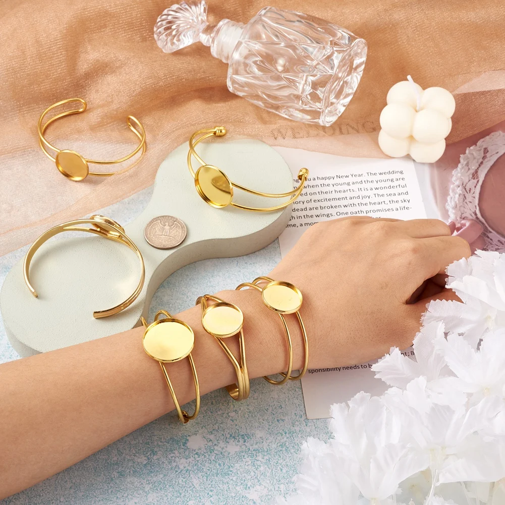 Diy metal cuff bracelet sale