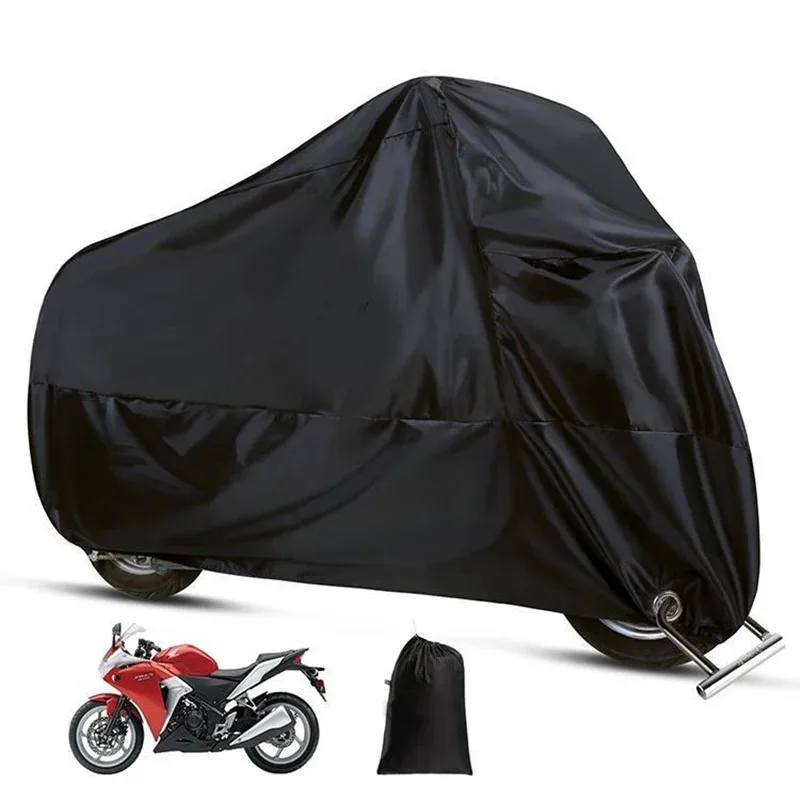 All-Weather Waterproof Motorcycle Cover with UV and Dust Protection - Available in Multiple Colors and Sizes