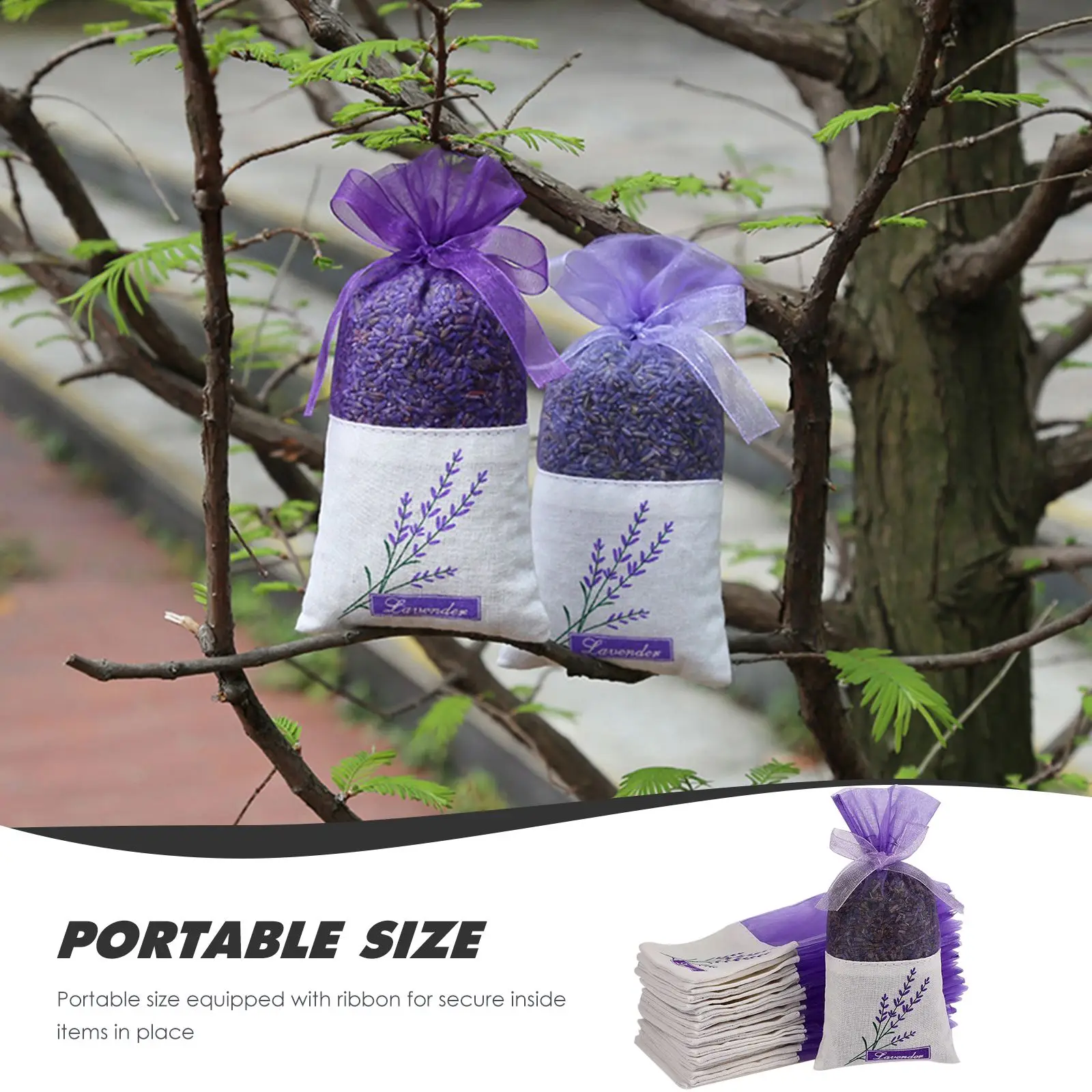 Fragrance Sachet Bags 30pcs for Dry Flowers Storage Lavender deodorant sachet bags fragrance bags