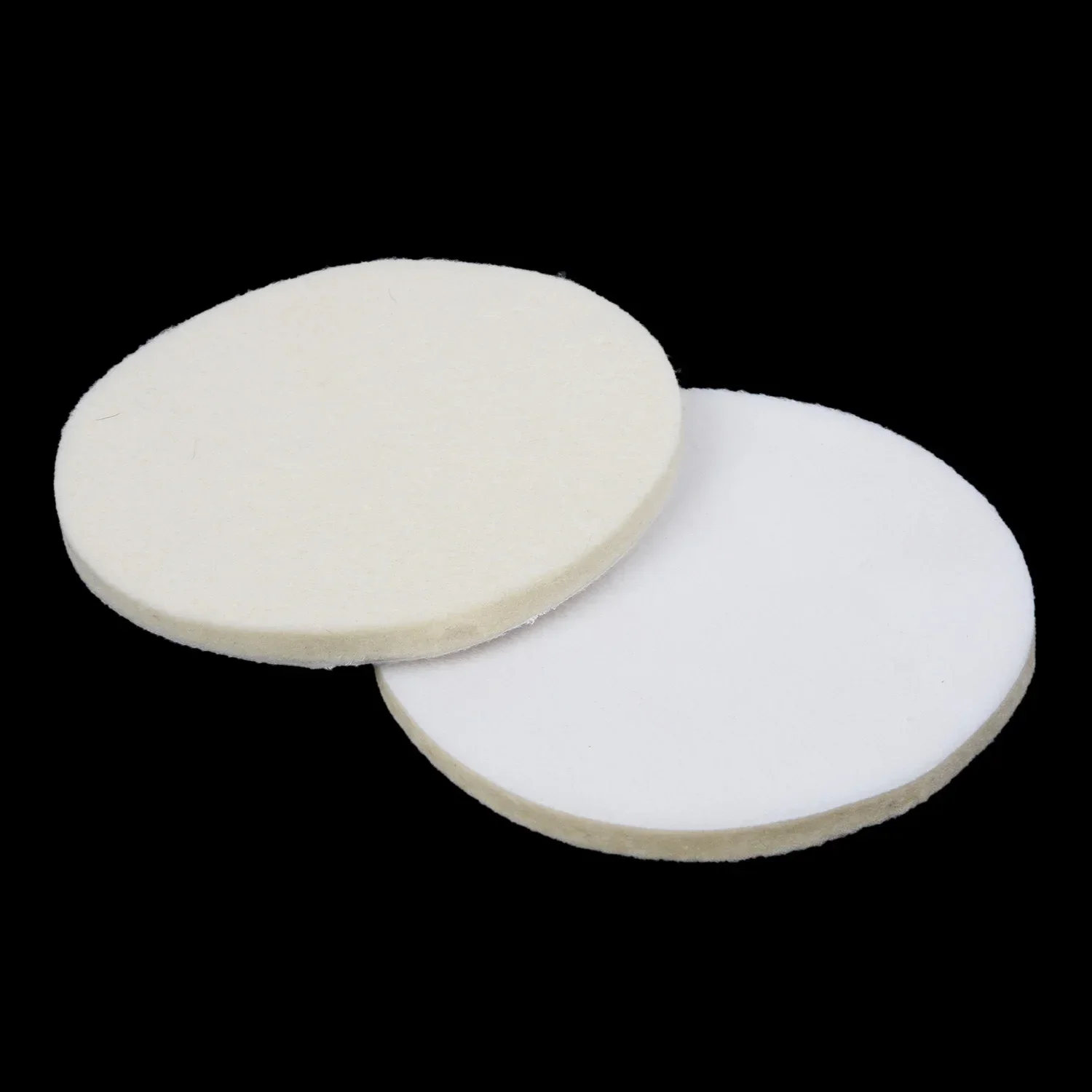 2pcs 5 Inches Wool Polishing Wheel Buffing Pads Angle Grinder Wheel Felt Polishing Disc For Metal Marble Glass Ceramics