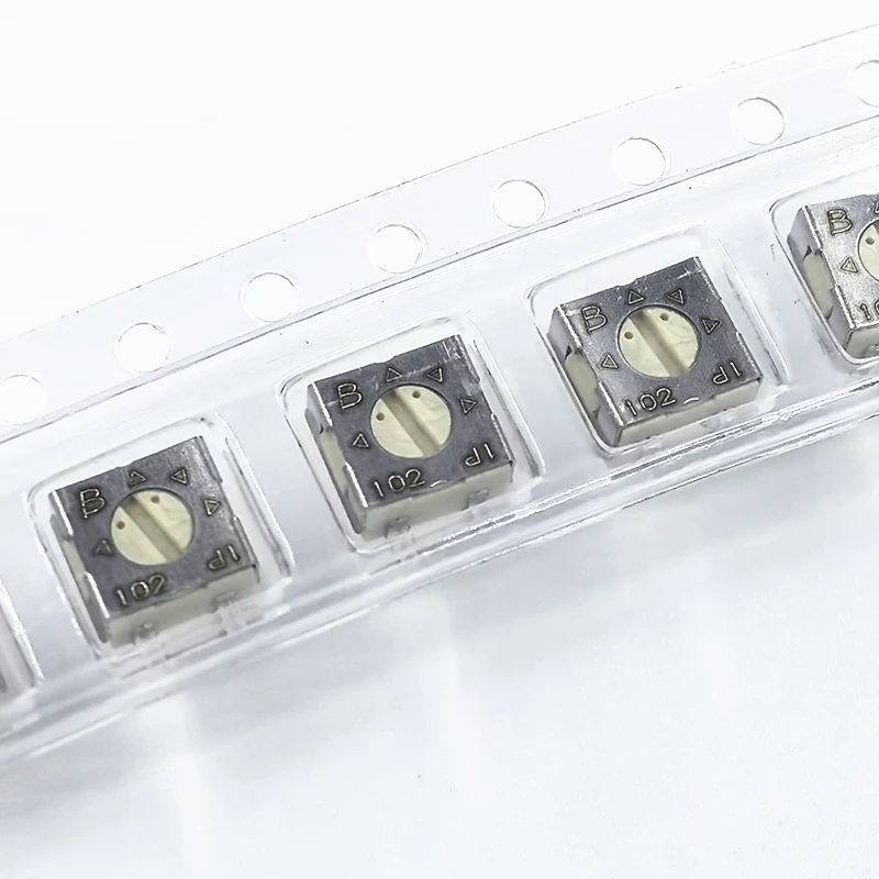 10 Pz Singleturn Smd Precision Trimmer Potenziometro Resistenza Regolabile 3314J 10R 20R 50R 100R 200R 500R 1K 2K 5K 10K 20K 50K