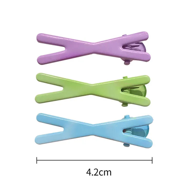 3Pcs/set Weaving Hollow Rabbit Star Hairpins Clips Barrettes Kawaii Candy Color Hair Pin Headband for Children Girls Accessories