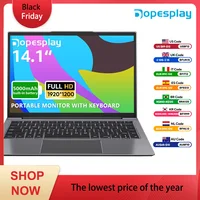 Dopesplay 14 1inch Portable Lapdock Monitor With Keyboard Battery 1080p Ips 60hz Screen Display For Laptop.jpg