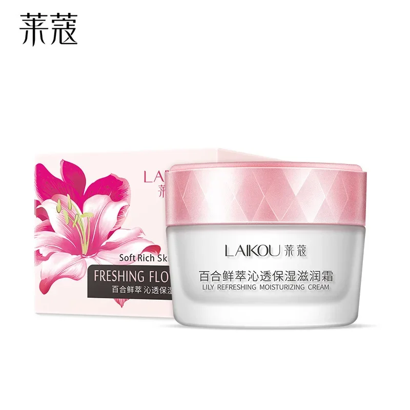 

Lycoper Lily Moisturizing Cream 50g Refreshing Mild, Non irritating Moisturizing All Seasons Available face cream