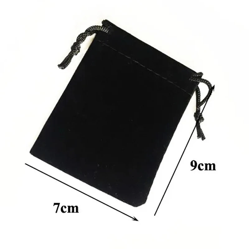100pcs/Lot Drawstring Velvet Bags For Jewellery Pouches 7x9 8x10 10x12 12x15cm Wedding Party Gift Packaging Bag Customize Logo