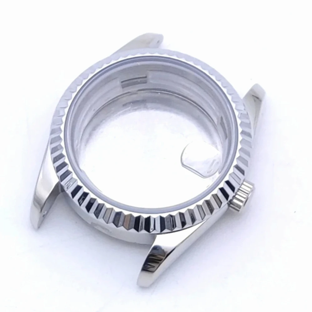 2813 8215 8200 무브먼트 케이스 36mm/41mm/31mm 시계 케이스 투스 링 케..