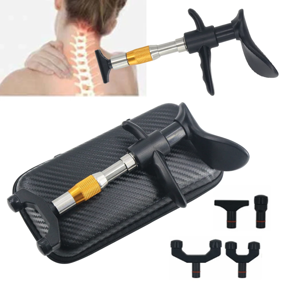 

Chiropractic Corrector Adjusting Tool Portable Massager Manual Gun Therapy Spine Pain Correction Spinal Rehabilitation