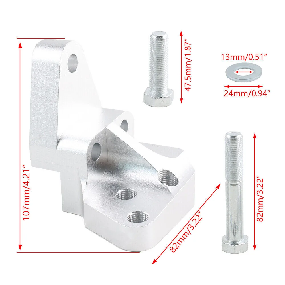 3 Bolt B-Series enginer Innovative mounts for 94-01 INTEGRA / 92-00 CIVIC BILLET DRIVER SIDE POST MOUNT