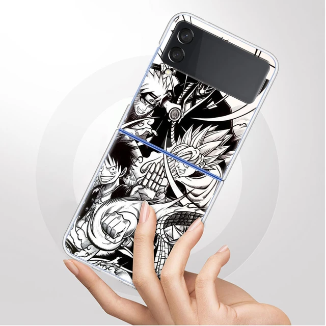 Naruto Shisui Uchiha Samsung Galaxy Z Flip 5 Clear Case