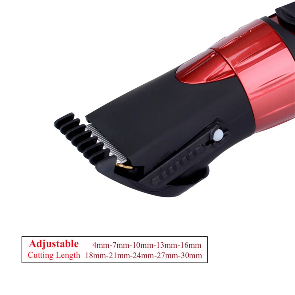 220-240V KaiRui Hair Clipper Razor Shaver Hair Trimmer Haircut Machine Haircutting Rechargeable Cutting Clipper Tool