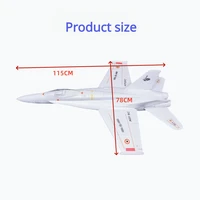 Model aircraft Fixed wing F18 RC aircraft 70mm Bypass Epo Jet Adult assembled RC fighter 2