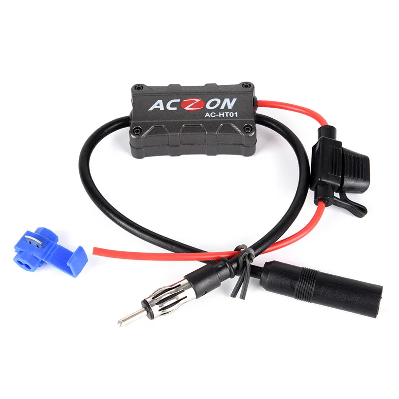 

Car FM/AM Radio Stereo Antenna Signal Amplifier Booster Universal Automobile