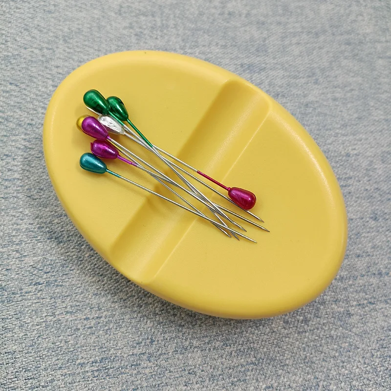 Plastic Round Magnetic Needle Holder Pin Cushion For Diy Craft Home Sewing  Tool - Pins & Pincushions - AliExpress