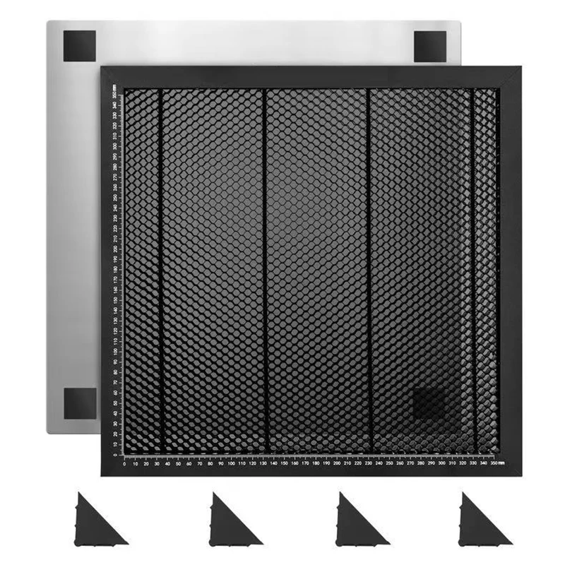 300 x 300 mm 400 x 400 mm Lasergravierer-Arbeitsbett Waben-Arbeitstisch für CO2-Laserschneidemaschine S9 TTS55Pro TS2 Aluminiumplatte – Detail 11