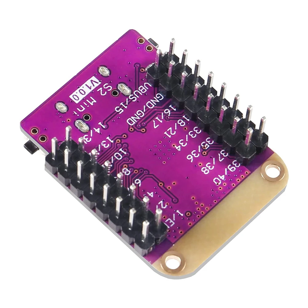 6Pcs ESP32 S2 Mini V1.0.0 WiFi IOT Board Based ESP32-S2FN4R2 ESP32-S2 4MB Flash 2MB PSRAM MicroPy