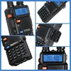 4Pcs Baofeng UV-5R 5W Tri-Power Walkie Talkie High Power Dual Band Long Range Portable Handheld UV 5R Radio 5