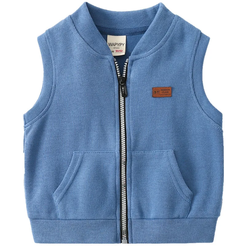 Toddler Boys Waistcoat Zippy Elegant Kids Vests Jacket Children's Clothes