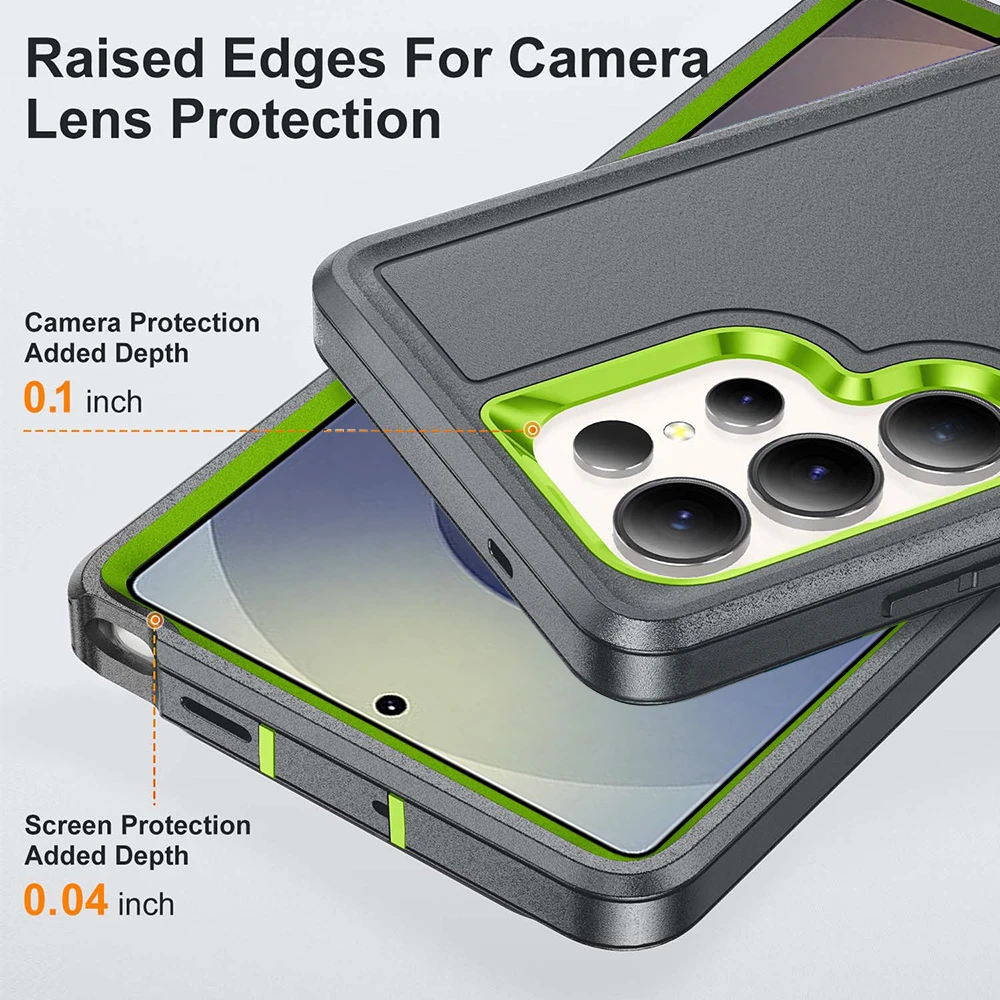 Heavy Duty Shockproof Phone Case with Holder