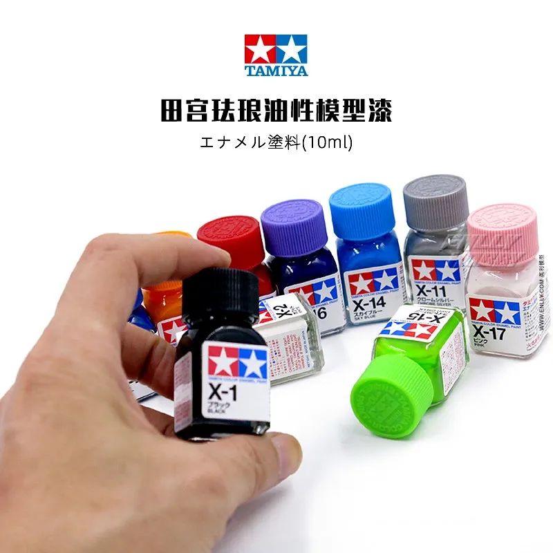 10ml Tamiya X1-X24 model paint oily enamel paint  bright series 11 4