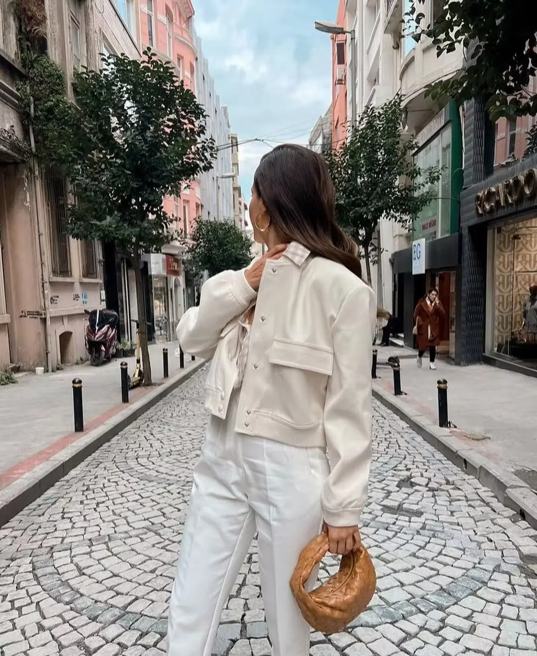 SLTNX 여성용 보머 재킷, 스탠드 칼라, 긴팔 외투, 레이디 포켓 디자인, 싱글 브레스트 코트, 2024 가을 패션