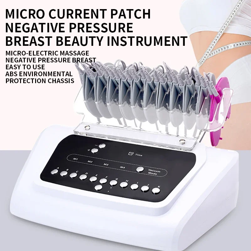

Breast Care Instrument Microcurrent Patch Massager Negative Pressure Scraping Cupping Breast and Hip Enhancement Machine