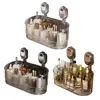 No-Drill Bathroom Suction Storage Box Large Capacity & Strong Load-Bearing Removable Shower Basket Suction Cup Shower Caddy 5