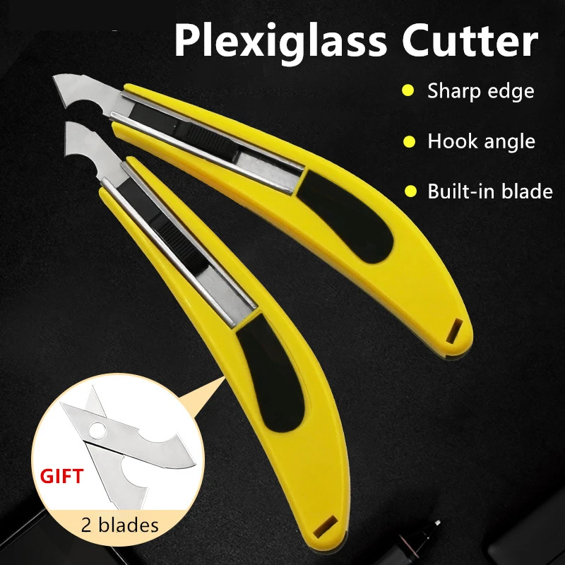 Tile Cutting Tool Hook knife Acrylic PVC CD cutting tool plexiglass cutter ABS Cutter organic board tool with replacement blades