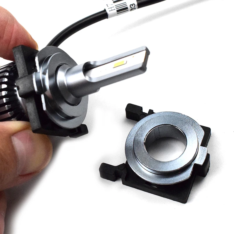 

H7 Bulb Holder Headlight Adapter Base Car LED Lamp Clip Retainer Sockets Adaptor Cars Base Headlight Booster Socket Connector