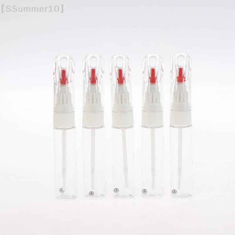 【Summer10】1/5Pcs 2-in-1 이중 용도 매니큐어 펜 빈 병 터치업 페인트 도트펜 매니큐어용 드로잉 펜【SS】