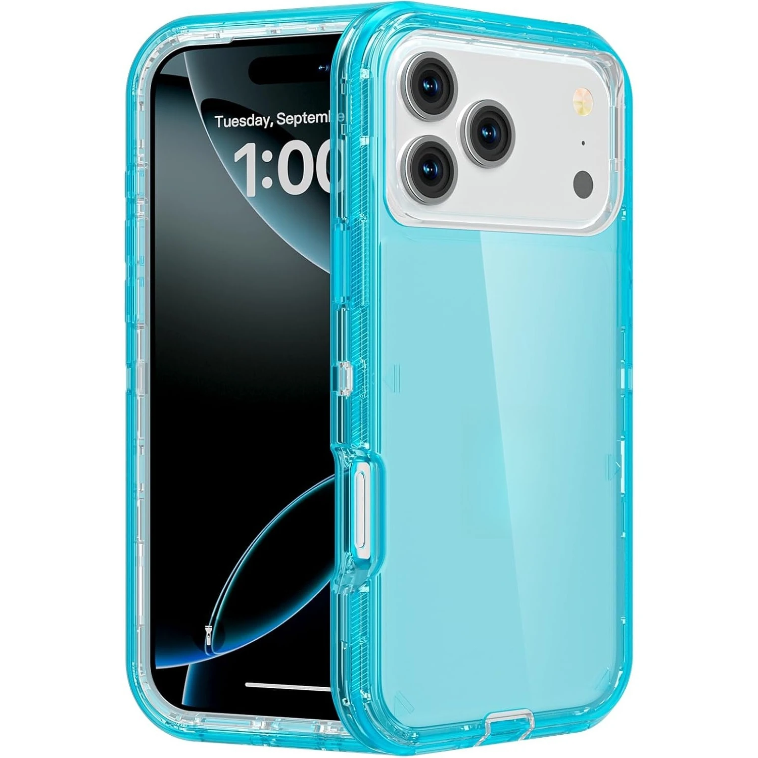 Rugged Armor Defender Case - Heavy Duty 3-in-1 TPU+PC Hybrid Anti-Drop Protection Cover