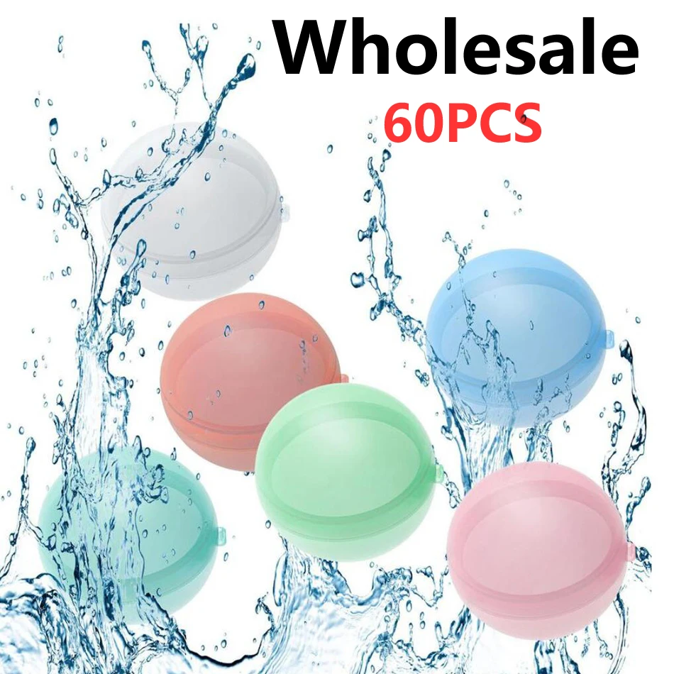 New Reusable Water Balloons Toys Quick Fill Self Sealing Water Bomb for Summer Games Children's Outdoor Activities Toy Gifts