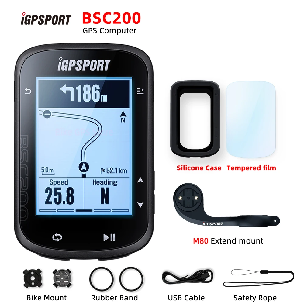 【新品】iGPSPORT BSC100S ＋センサーセット iGPSPORT BSC100S GPS Odometer Cycling Bike Computer Sensors