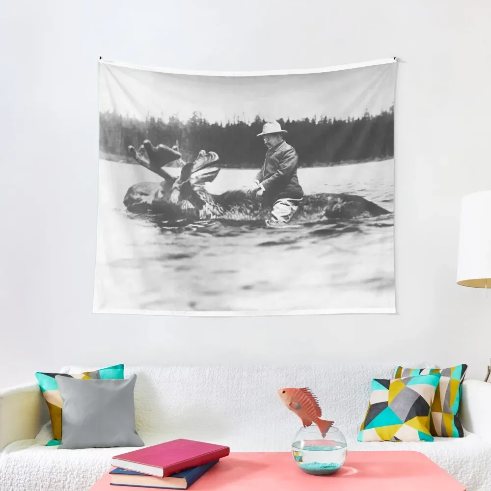 

teddy roosevelt Tapestry Carpet Wall Nordic Home Decor Tapestry