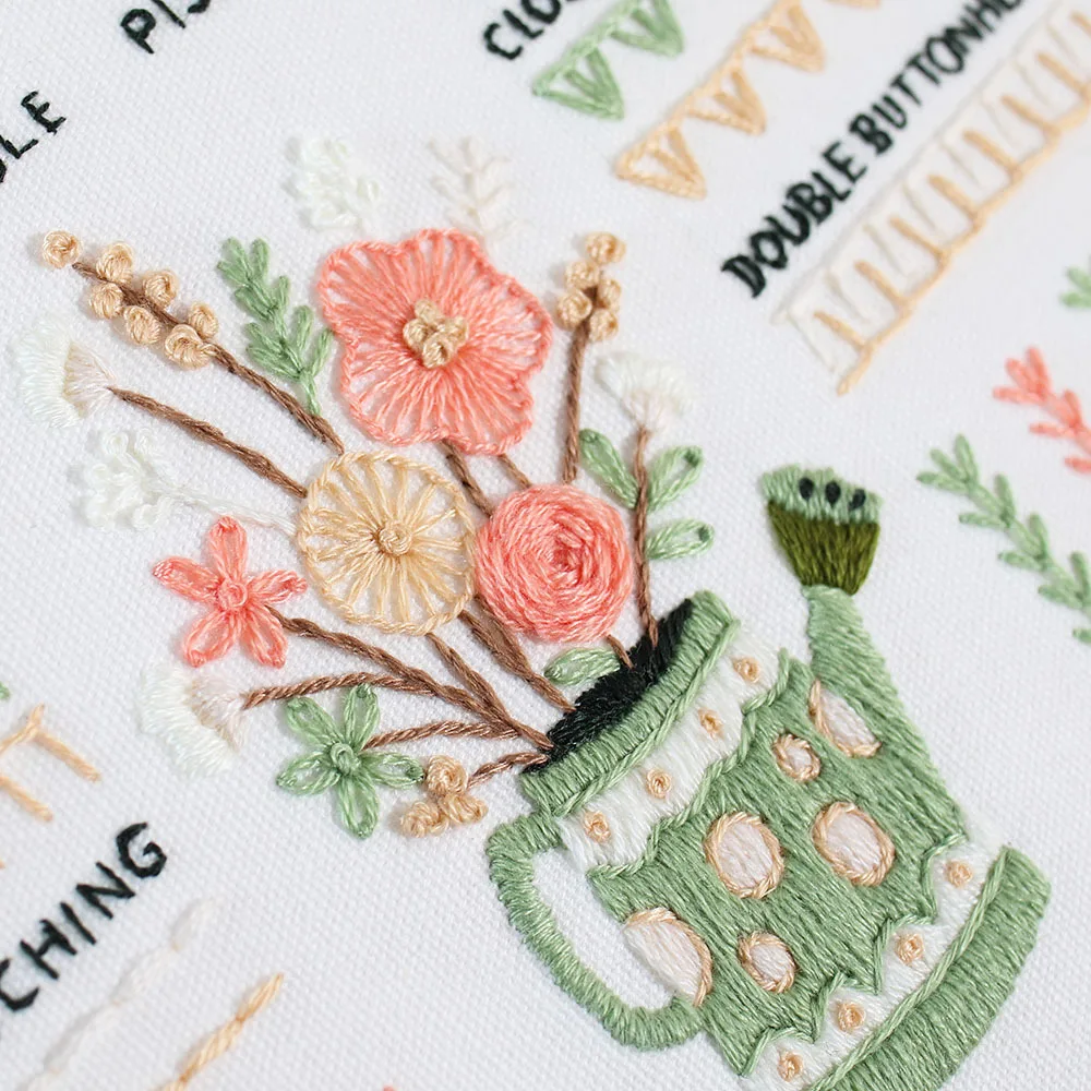 Beginner Embroidery Practice Kit 4