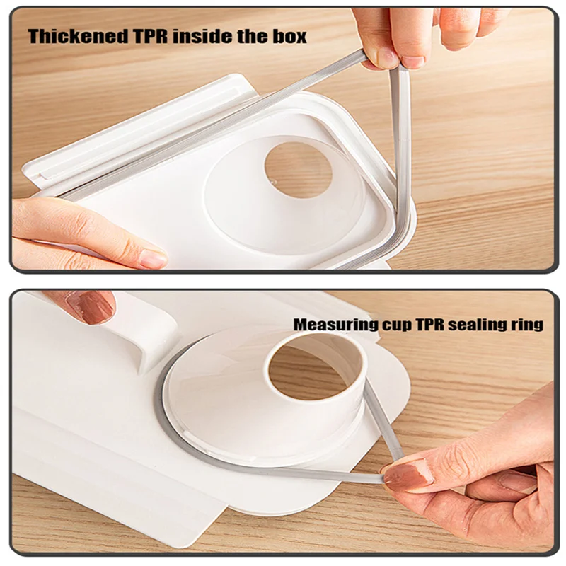 Airtight Laundry Detergent Dispenser Powder Storage Box Clear Washing Powder Liquid Container with Lids Jar laundry detergent dispenser laundry detergent storage box