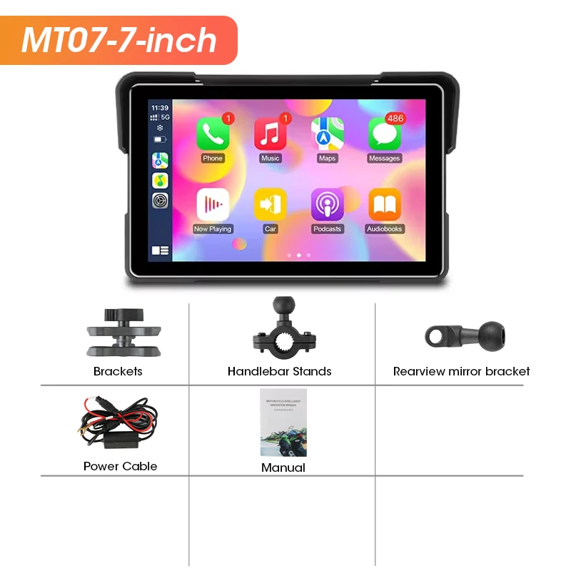 MT-07-7 Pollici SENZA DVR