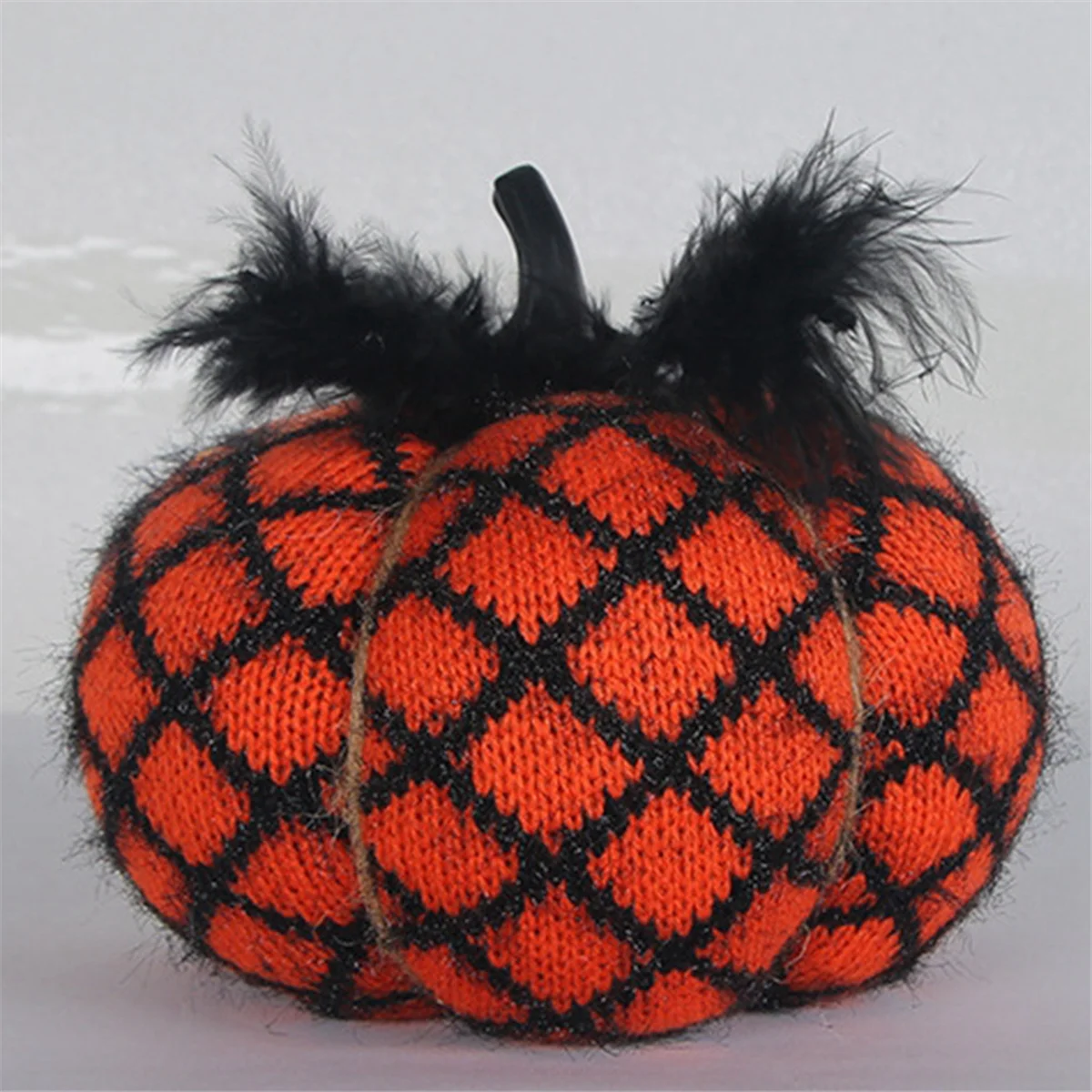 Halloween Pumpkin Pillow Decor 3D Pumpkin Throw Pillow Plush Pumpkins Decorations for Fall Bedroom Home Black