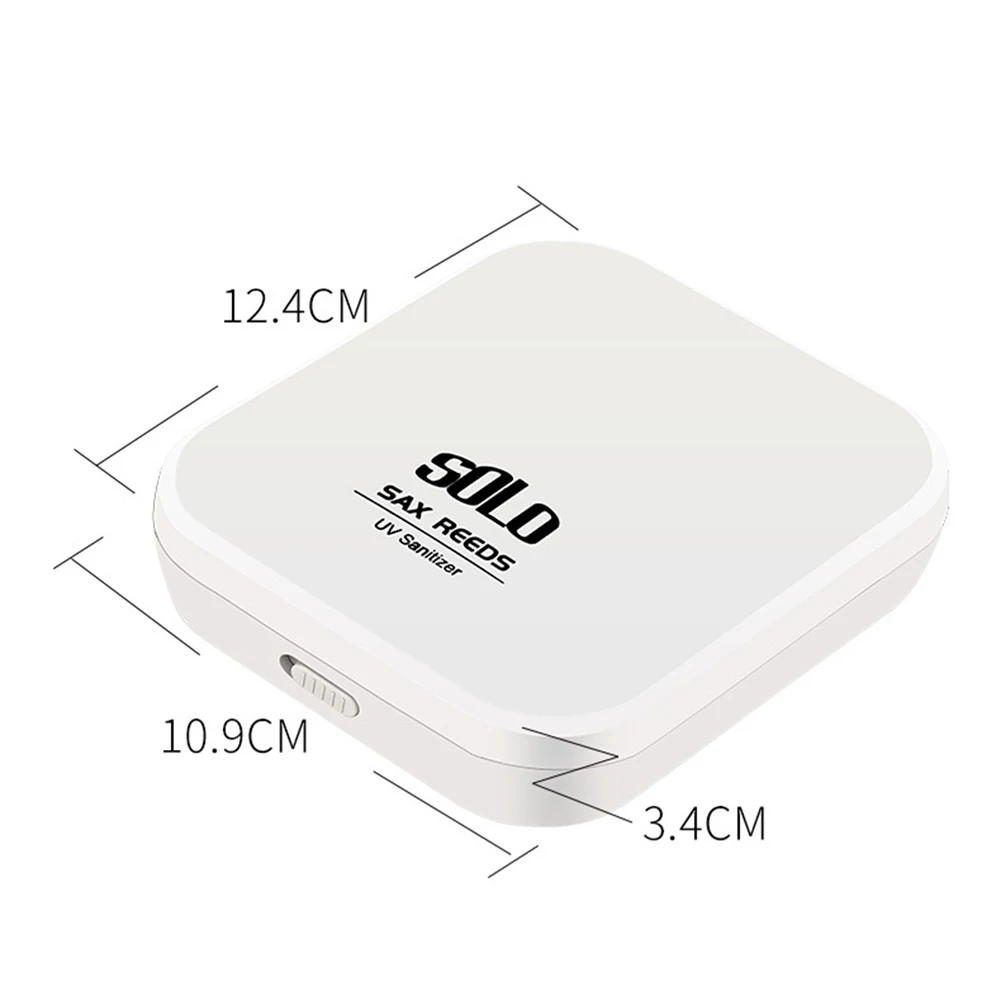 

Top Quality Reed Moisturizer Case Holds 8 Saxophone and Clarinet Reeds Moisturize and Protect Purple Light Storage Box