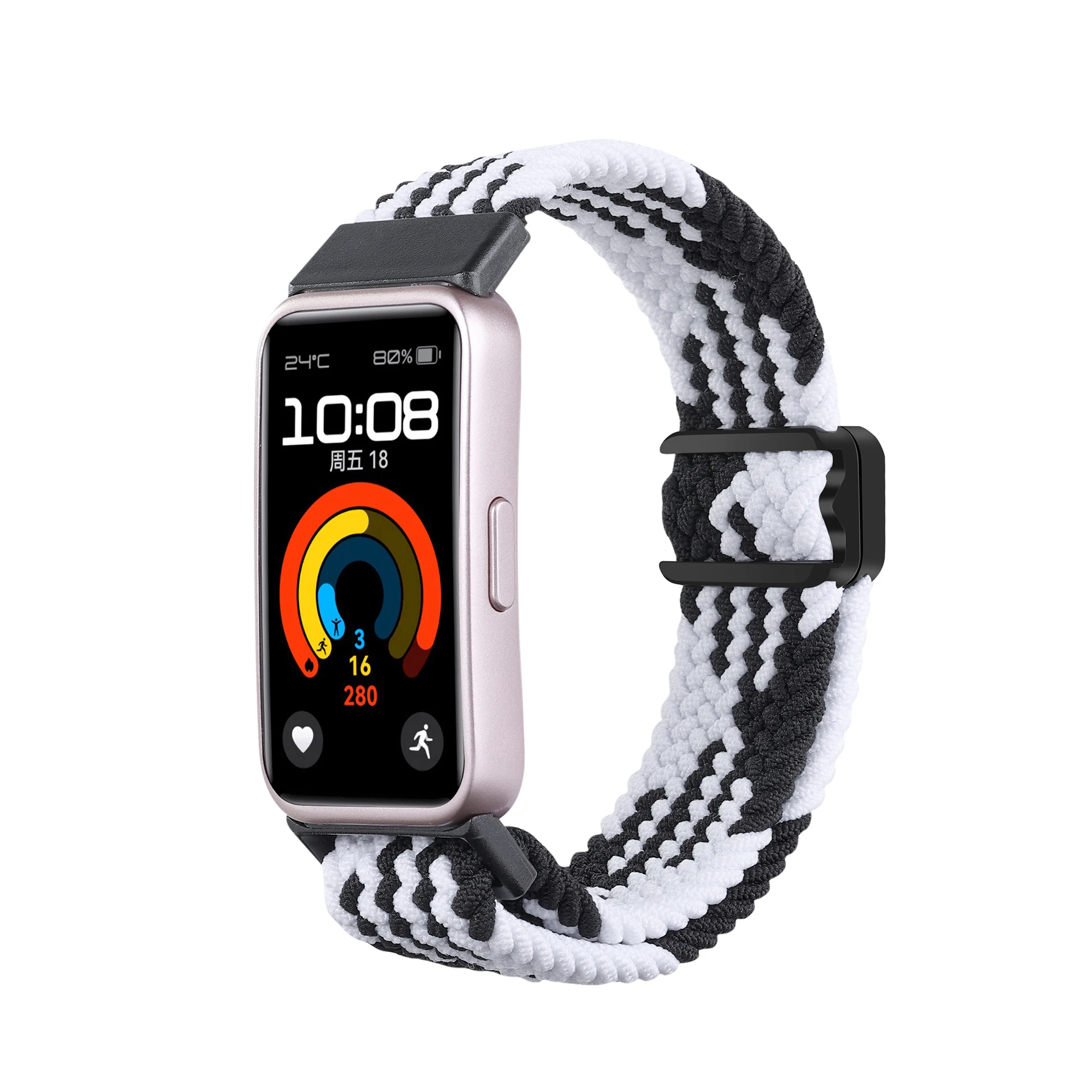 Enhanced Elastic Magnetic Nylon Braided Bracelet Wristband