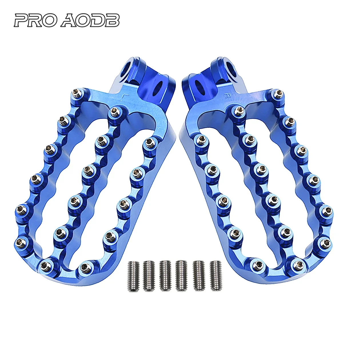 Premium Motocross Forged Foot Pegs for Adventure and Enduro Riding