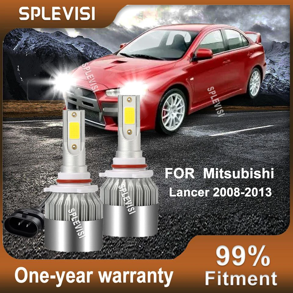 thumbnail image 2 of For Jeep Liberty 2008 2009 2010 2011 2012 2013 LED Headlight Bulbs H13 9008 High And Low Beam 2 of 13