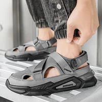 Fashion Designer Men's Sandals Breathable Casual Shoes for Men Outdoor Non Slip Beach Sandals 2024 New Male Platform Sandalias - Image 5