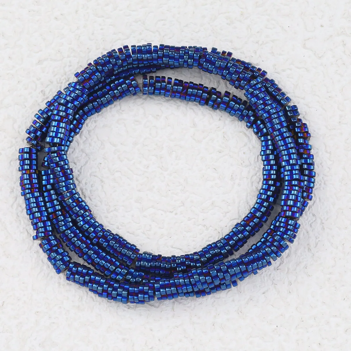 Gold-Plated Hematite Plum Blossom Beads