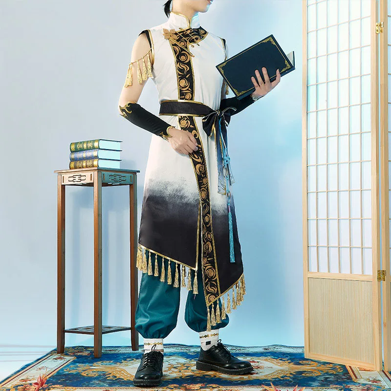 Фото COSLEE [S-3XL] Vtuber Nijisanji Kaida Haru Косплей Костюм Униформа Хэллоуин Вечеринка Экипировка На Заказ Новинка №3