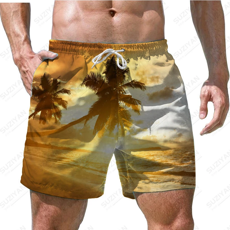 Рисунок 3 - Забавные Гавайские пляжные шорты 2023