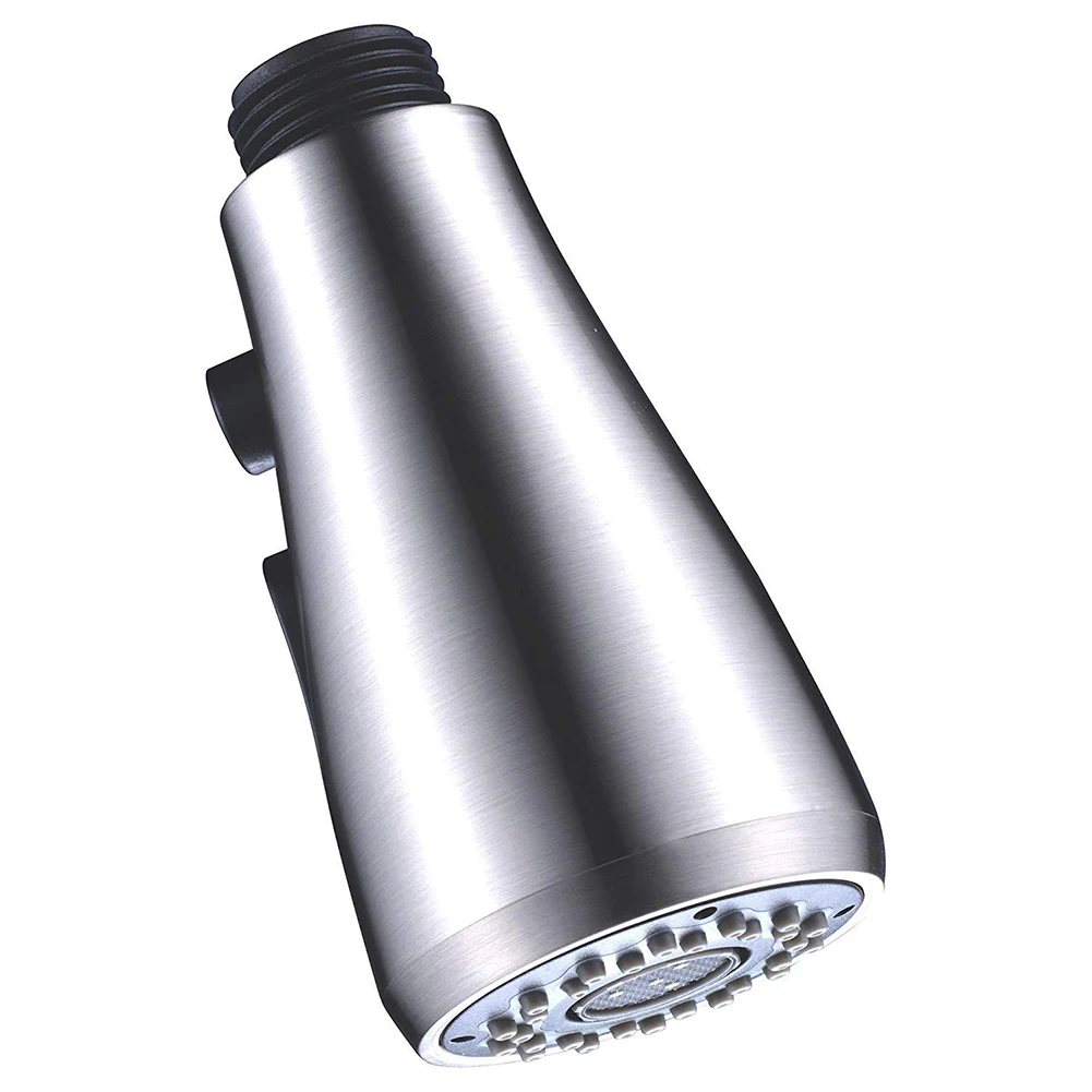 

1pc Universal 1/2" Pull-out Faucet Nozzle Two Water-saving Spray Options Sprayer Head Bathroom Supplies Kitchen Supplies